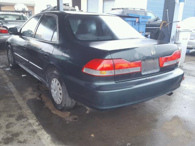 1HGCF86671A046430 - 2001 HONDA ACCORD VAL GREEN photo 3