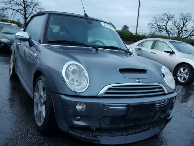 WMWRH33516TK57150 - 2006 MINI COOPER S GRAY photo 1