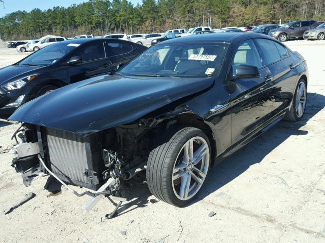 WBA6B2C54FGB99772 - 2015 BMW 650 I BLACK photo 2