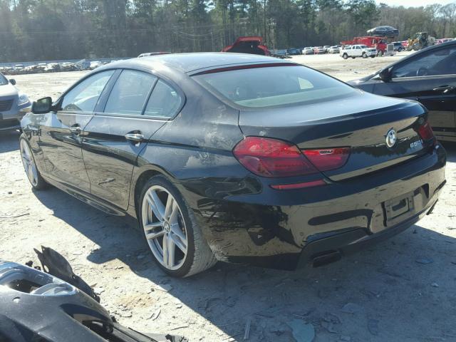 WBA6B2C54FGB99772 - 2015 BMW 650 I BLACK photo 3