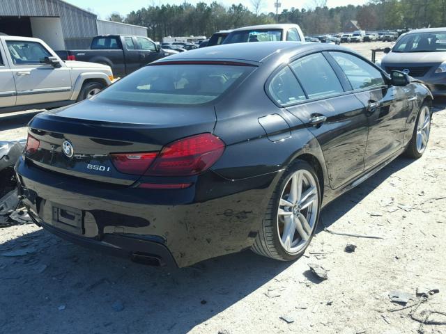 WBA6B2C54FGB99772 - 2015 BMW 650 I BLACK photo 4