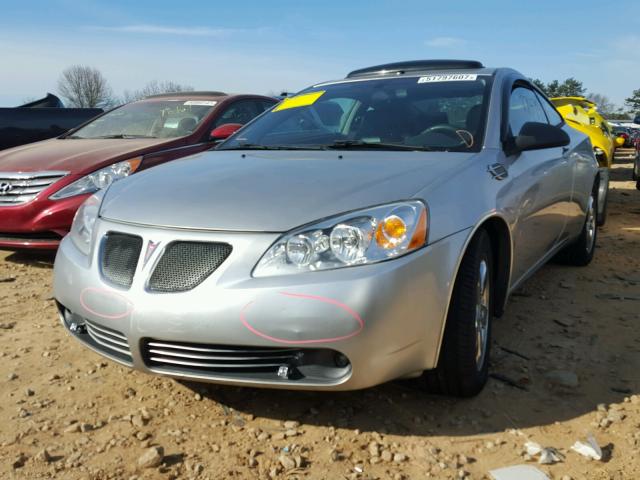 1G2ZH17N074232743 - 2007 PONTIAC G6 GT SILVER photo 2