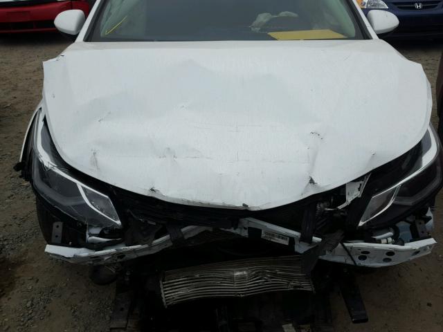 1G1BE5SM7G7265449 - 2016 CHEVROLET CRUZE LT WHITE photo 7