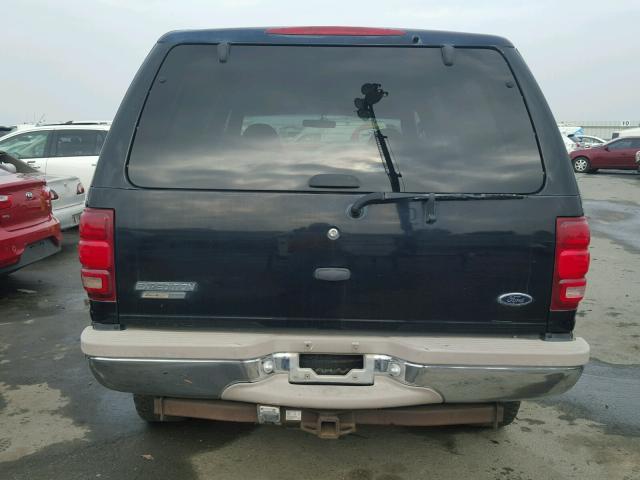 1FMPU18L3XLA98615 - 1999 FORD EXPEDITION BLACK photo 9