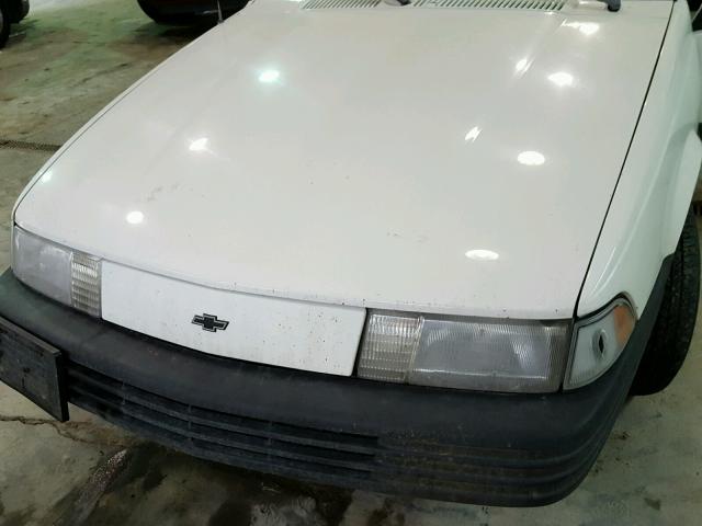 1G1JC1442N7286939 - 1992 CHEVROLET CAVALIER V WHITE photo 7