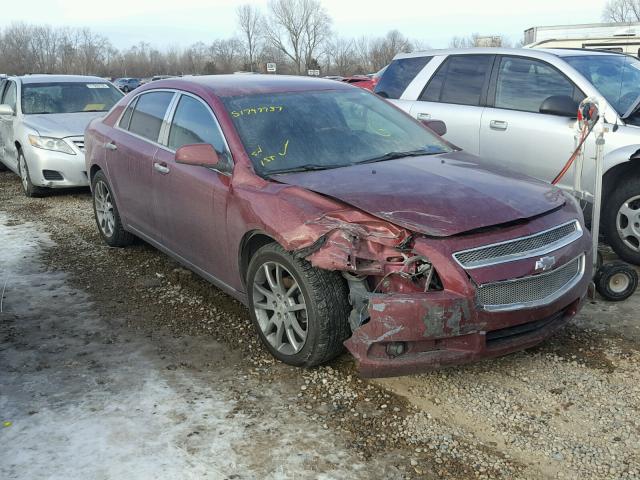 1G1ZE5EUXBF117854 - 2011 CHEVROLET MALIBU LTZ 勃艮第红 照片 1