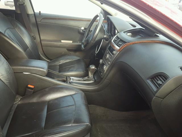 1G1ZE5EUXBF117854 - 2011 CHEVROLET MALIBU LTZ 勃艮第红 照片 5