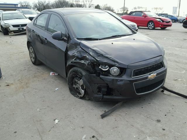 1G1JA5SH8E4239516 - 2014 CHEVROLET SONIC LS BROWN photo 1