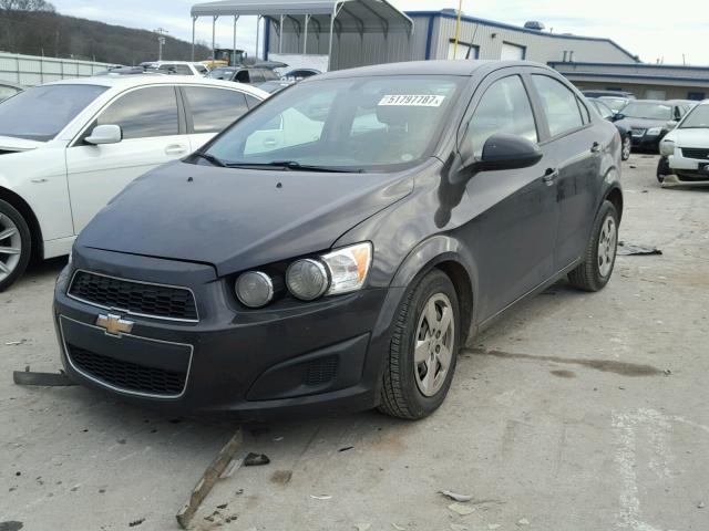 1G1JA5SH8E4239516 - 2014 CHEVROLET SONIC LS BROWN photo 2