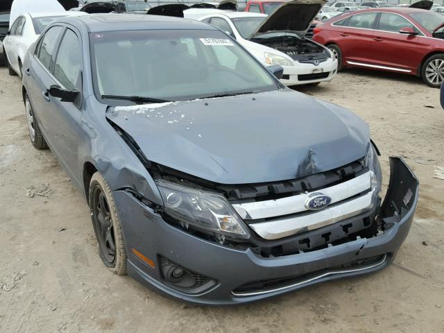 3FAHP0HA9BR241365 - 2011 FORD FUSION SE BLUE photo 1