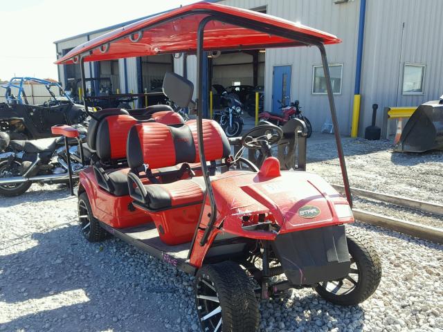 16148424061SGRH0 - 2016 CHALET GOLF CART RED photo 1