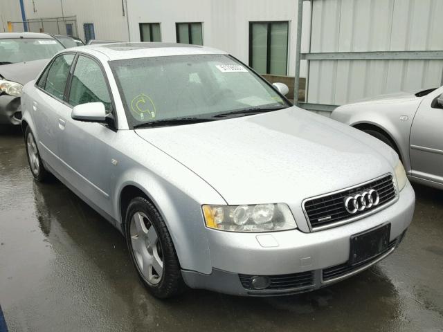 WAULC68E73A213630 - 2003 AUDI A4 1.8T QU SILVER photo 1