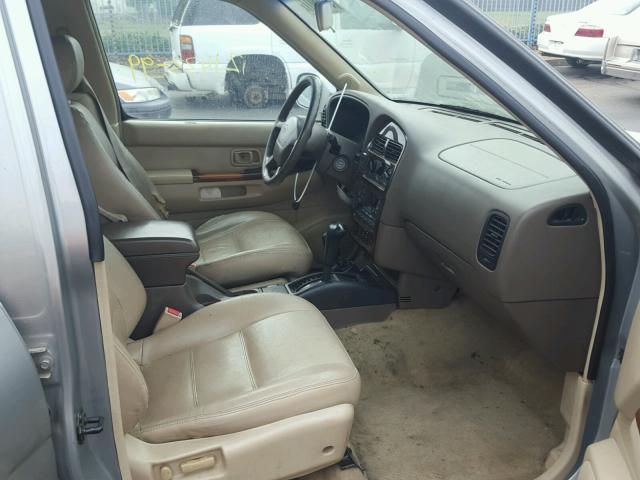 JN8AR05Y2XW295400 - 1999 NISSAN PATHFINDER GRAY photo 5