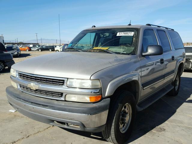 3GNGC26U15G192776 - 2005 CHEVROLET SUBURBAN C SILVER photo 2