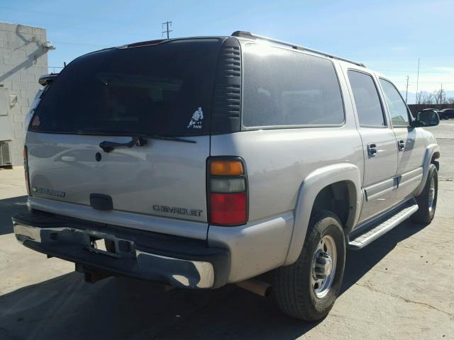 3GNGC26U15G192776 - 2005 CHEVROLET SUBURBAN C SILVER photo 4