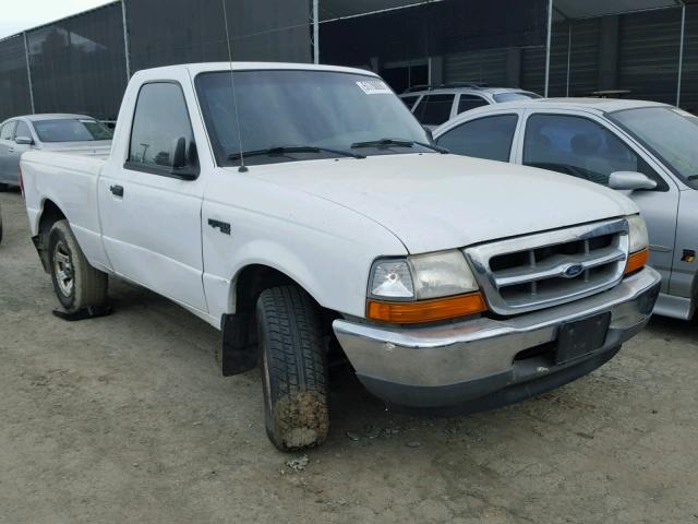 1FTYR10C0YTB46451 - 2000 FORD RANGER WHITE photo 1