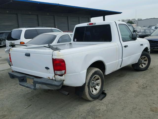 1FTYR10C0YTB46451 - 2000 FORD RANGER WHITE photo 4