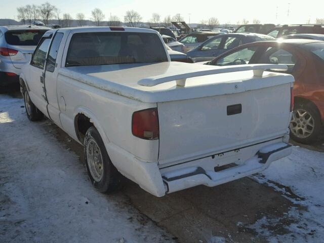 1GTCS19X5V8508423 - 1997 GMC SONOMA WHITE photo 3