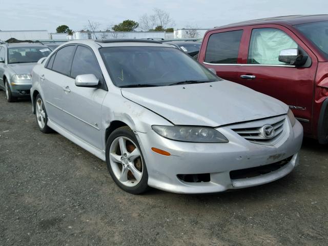 1YVFP84D345N60289 - 2004 MAZDA 6 S GRAY photo 1