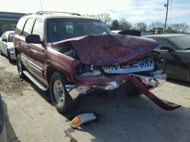 1GKEC13Z94R222894 - 2004 GMC YUKON MAROON photo 1