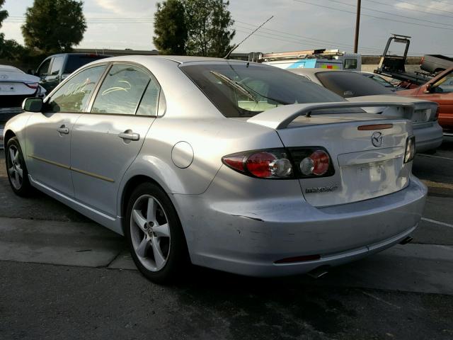 1YVHP84C075M13805 - 2007 MAZDA 6 I SILVER photo 3