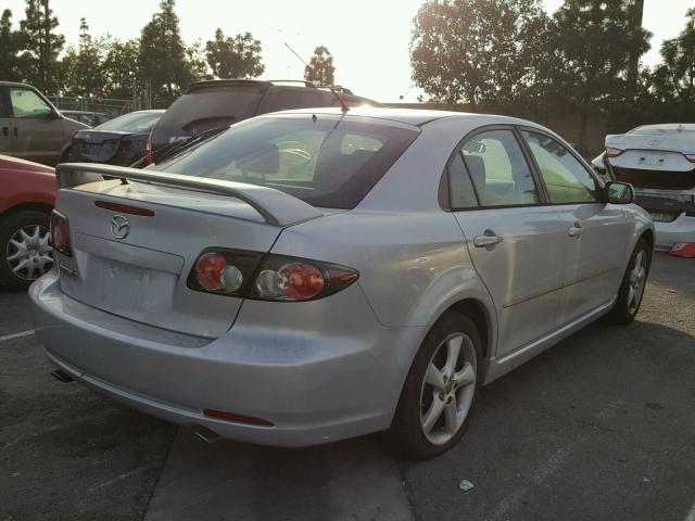 1YVHP84C075M13805 - 2007 MAZDA 6 I SILVER photo 4