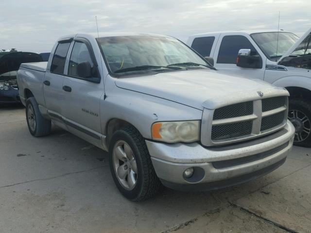 1D7HA18N92S662002 - 2002 DODGE RAM 1500 SILVER photo 1