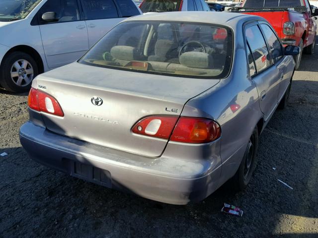 1NXBR18E3WZ042132 - 1998 TOYOTA COROLLA VE GRAY photo 4