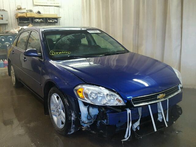 2G1WU581369426829 - 2006 CHEVROLET IMPALA LTZ BLUE photo 1