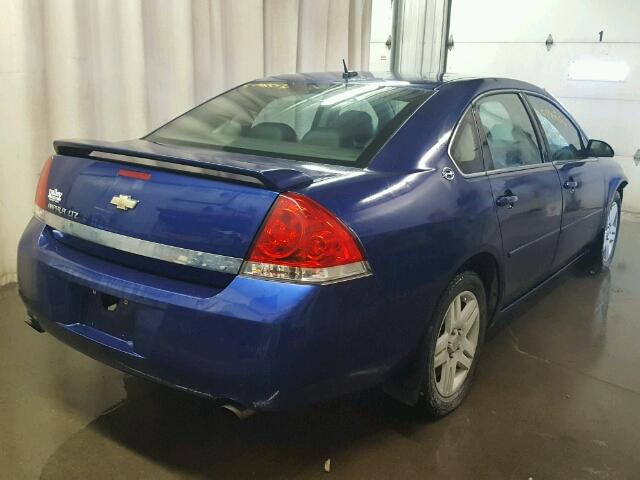 2G1WU581369426829 - 2006 CHEVROLET IMPALA LTZ BLUE photo 4