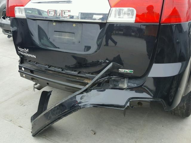 2GKALMEK9C6232335 - 2012 GMC TERRAIN SL BLACK photo 9