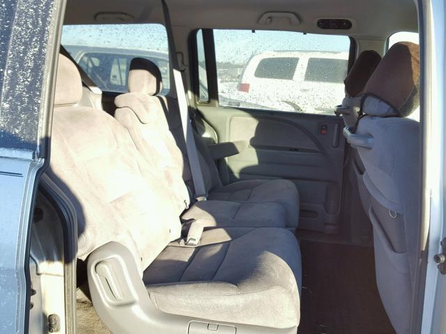 5FNRL38415B015896 - 2005 HONDA ODYSSEY EX SILVER photo 6