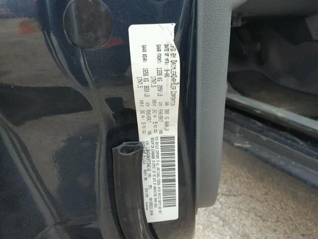 1J8HG48K07C546102 - 2007 JEEP COMMANDER ლურჯი ფოტო 10