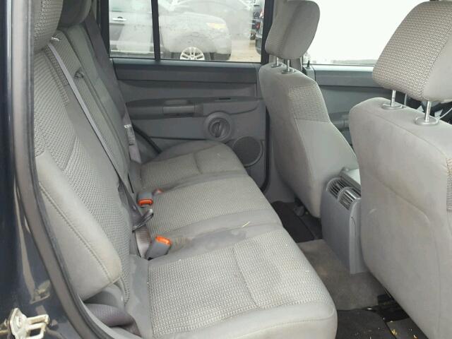 1J8HG48K07C546102 - 2007 JEEP COMMANDER ლურჯი ფოტო 6