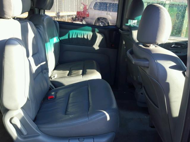 5FNRL18054B122868 - 2004 HONDA ODYSSEY EX GREEN photo 6