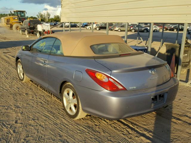 4T1FA38P46U076294 - 2006 TOYOTA CAMRY SOLA BLUE photo 3