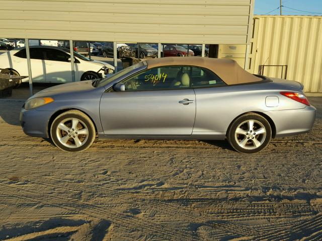 4T1FA38P46U076294 - 2006 TOYOTA CAMRY SOLA BLUE photo 9