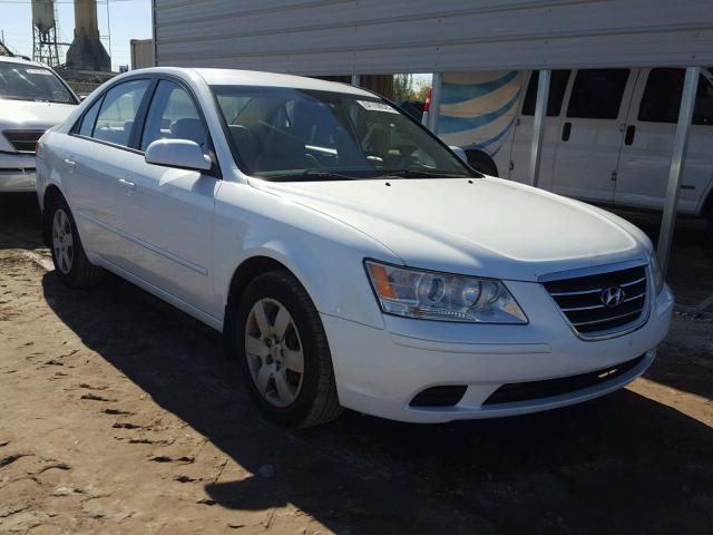 5NPET46C79H548972 - 2009 HYUNDAI SONATA GLS WHITE photo 1