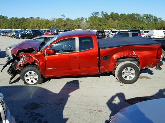 1GCHSBE33G1329906 - 2016 CHEVROLET COLORADO ORANGE photo 9