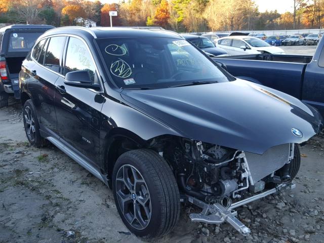 WBXHT3Z35J4A66245 - 2018 BMW X1 XDRIVE2 BLACK photo 1