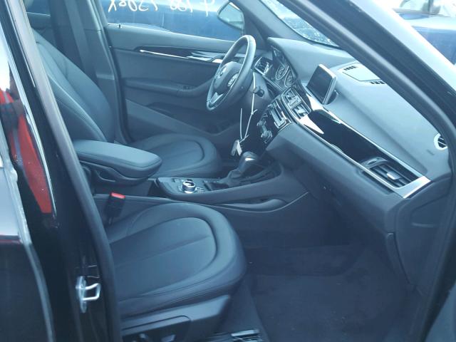 WBXHT3Z35J4A66245 - 2018 BMW X1 XDRIVE2 BLACK photo 5