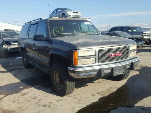 1GKGK26N8PJ711980 - 1993 GMC SUBURBAN K BLACK photo 1