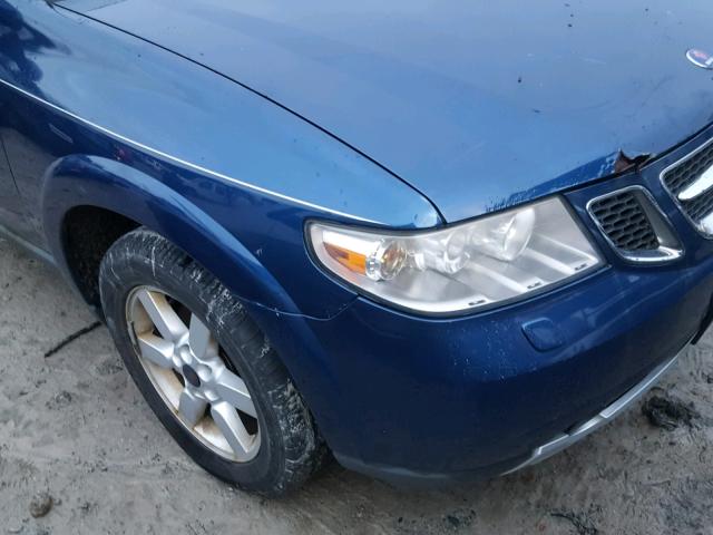 5S3ET13M562803704 - 2006 SAAB 9-7X ARC BLUE photo 9