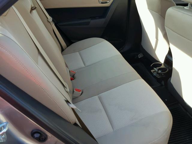 2T1BPRHE6FC370943 - 2015 TOYOTA COROLLA EC 棕色 照片 6