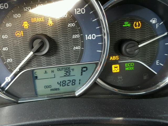 2T1BPRHE6FC370943 - 2015 TOYOTA COROLLA EC 棕色 照片 8