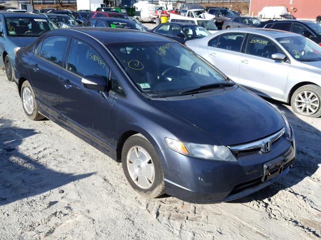 JHMFA36256S028714 - 2006 HONDA CIVIC HYBR GRAY photo 1