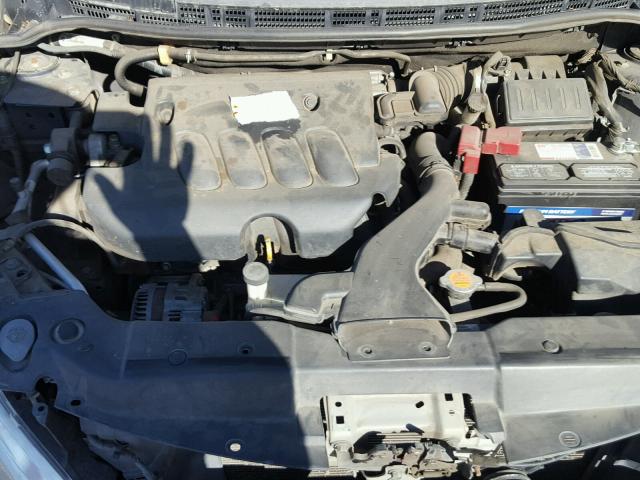 3N1BC11E69L421434 - 2009 NISSAN VERSA S BLUE photo 7