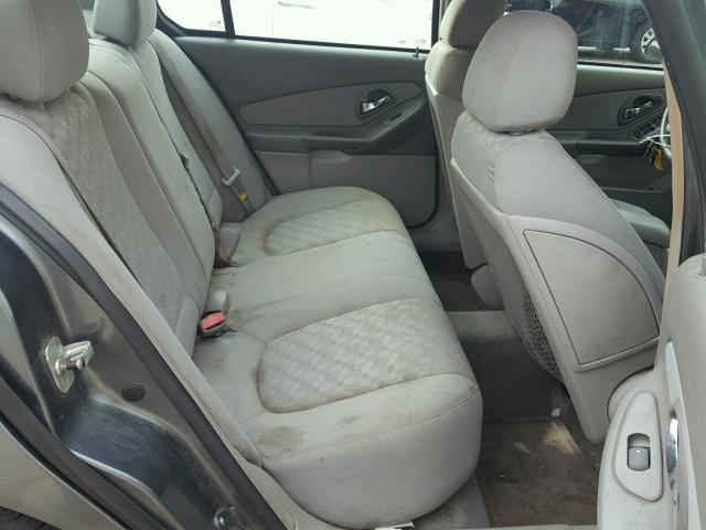 1G1ZT54825F244600 - 2005 CHEVROLET MALIBU LS ნაცრისფერი ფოტო 6