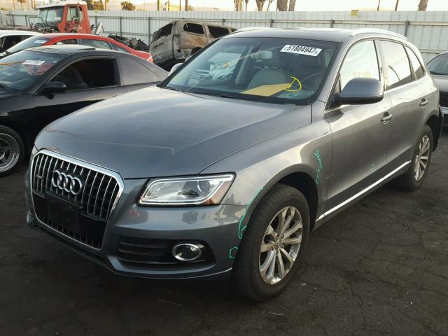 WA1CFAFPXEA034612 - 2014 AUDI Q5 PREMIUM GRAY photo 2