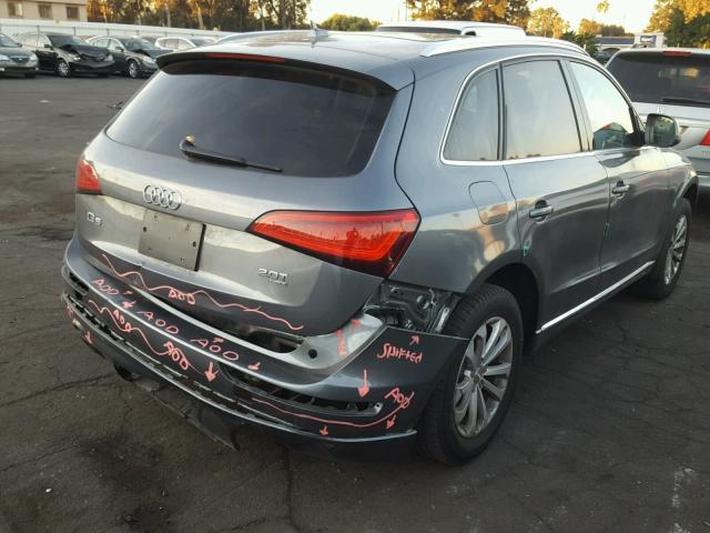 WA1CFAFPXEA034612 - 2014 AUDI Q5 PREMIUM GRAY photo 4